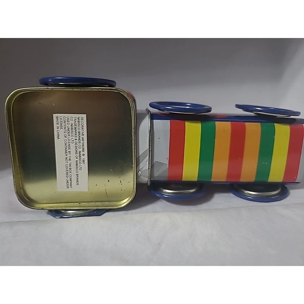 1997 Nabisco Life Savers Train Tin Candy Box